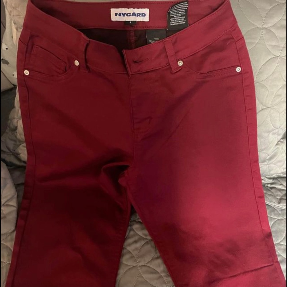 Ladies Red NYGARD Pants